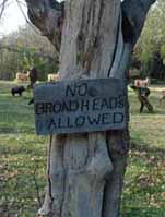 No Broadheads